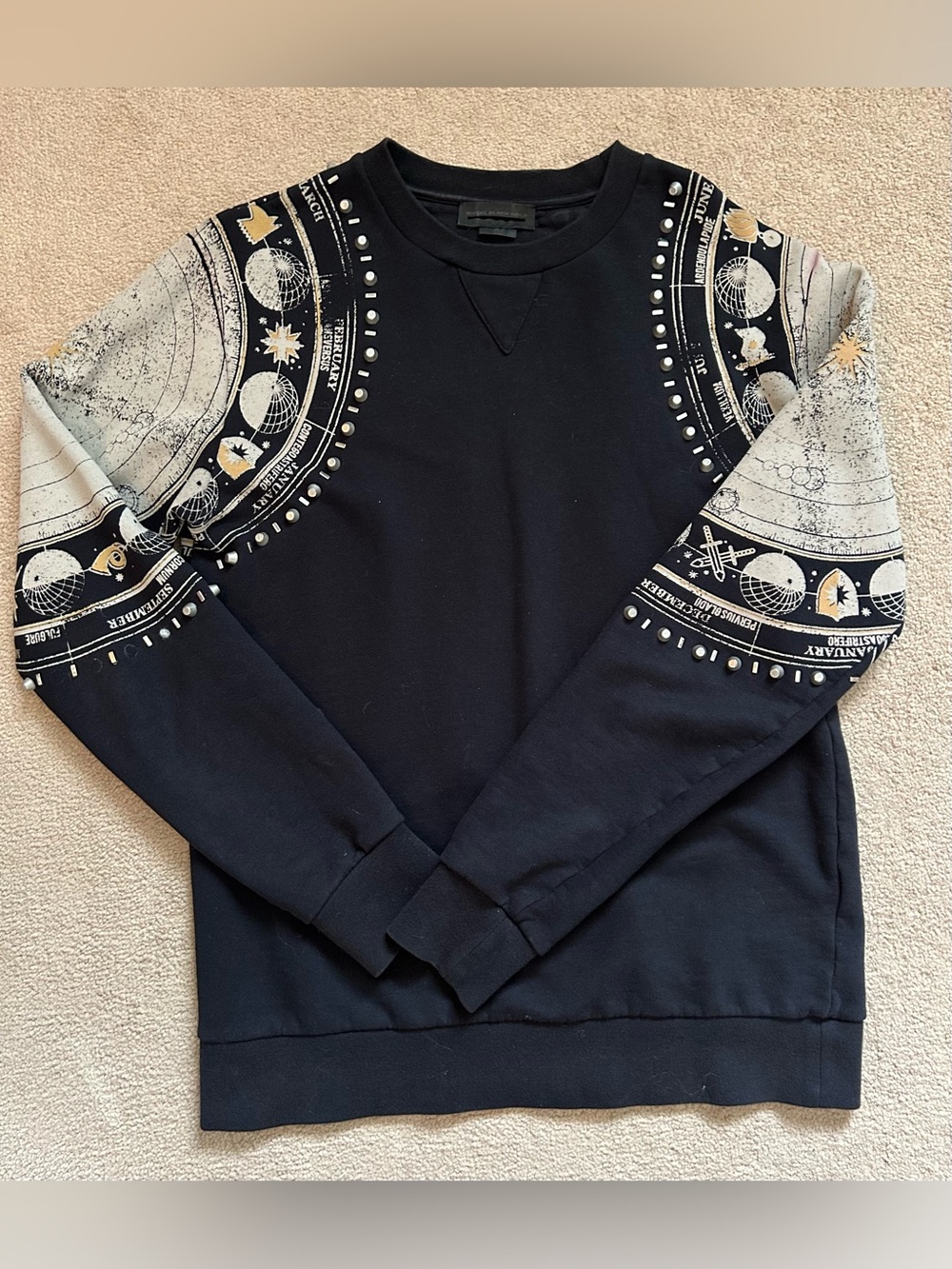 Y2K/Vintage Diesel Gold Black label Men’s Sweatshirt Size Large